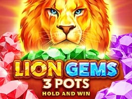 Lion Gems 3 Pots